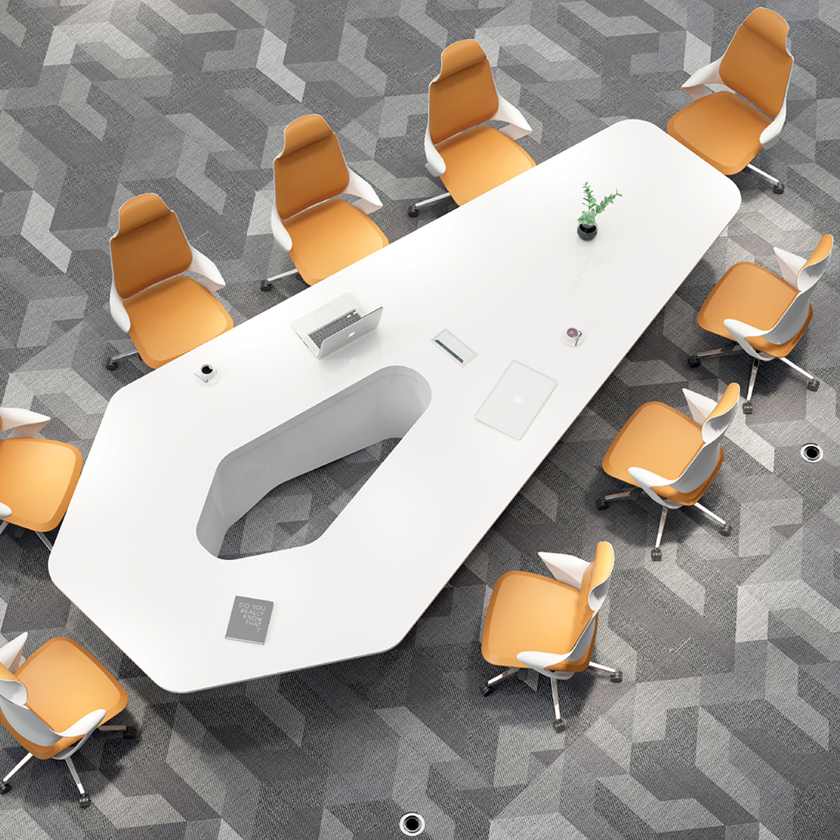 High Tech Office Room - Furniture 8 10 12 14 16