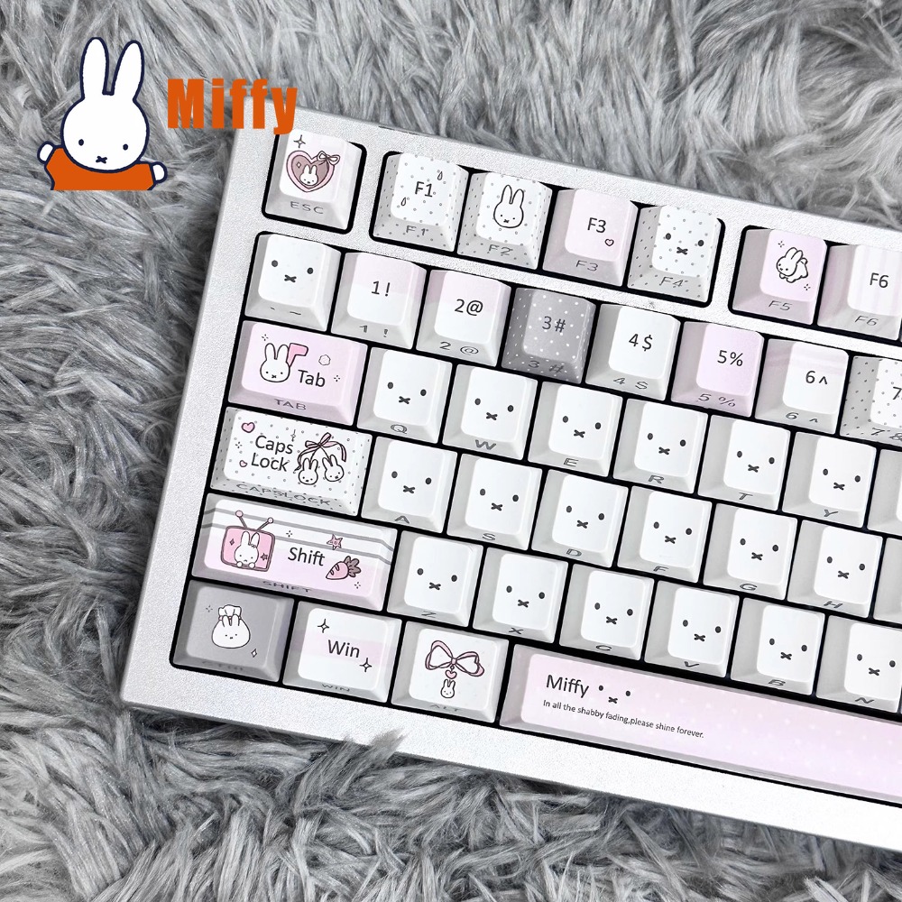 Kawaii Miffy Mechanical Keyboa - огляд і ціна Office Tech