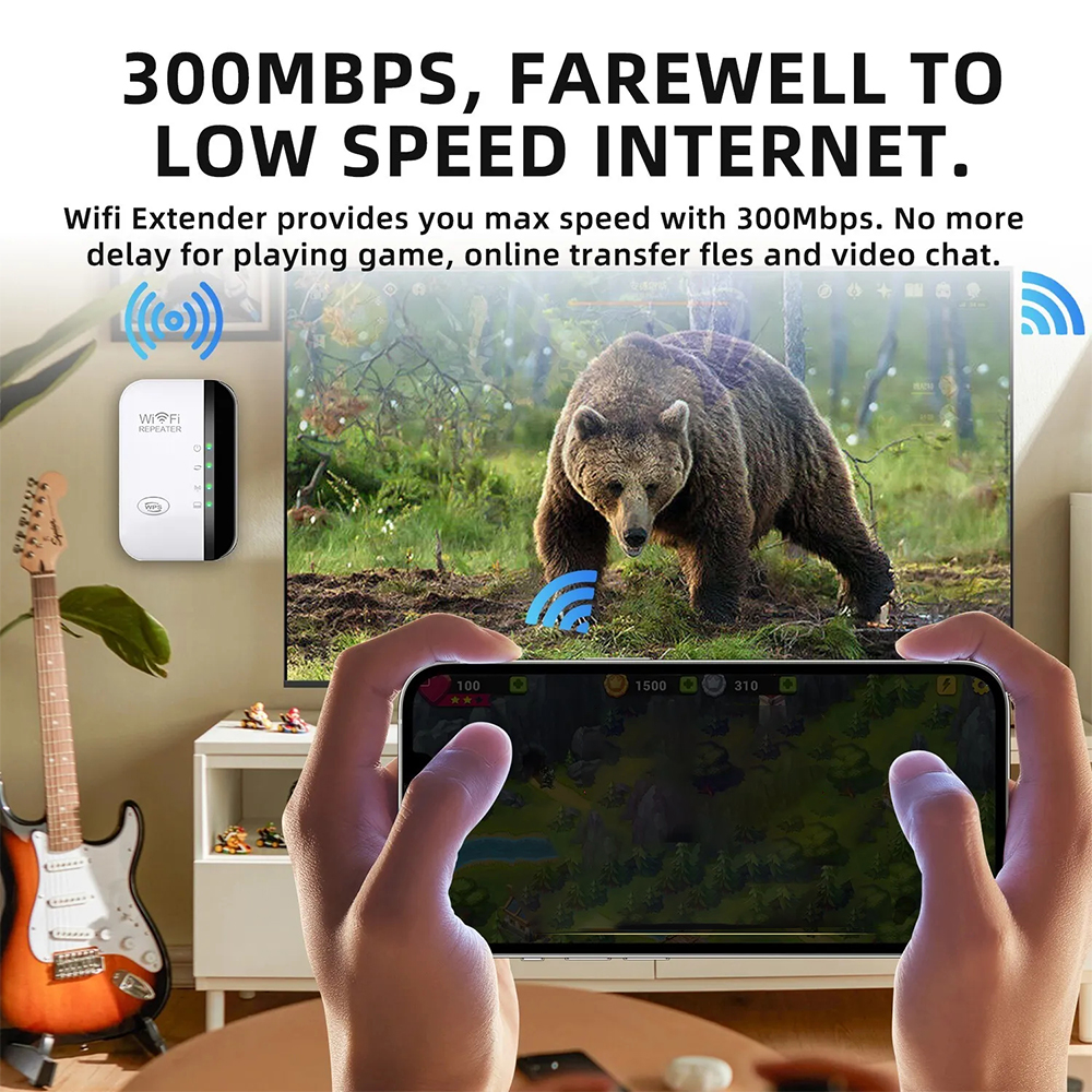 High-Performance 300Mbps WiFi  - огляд і ціна Office Tech