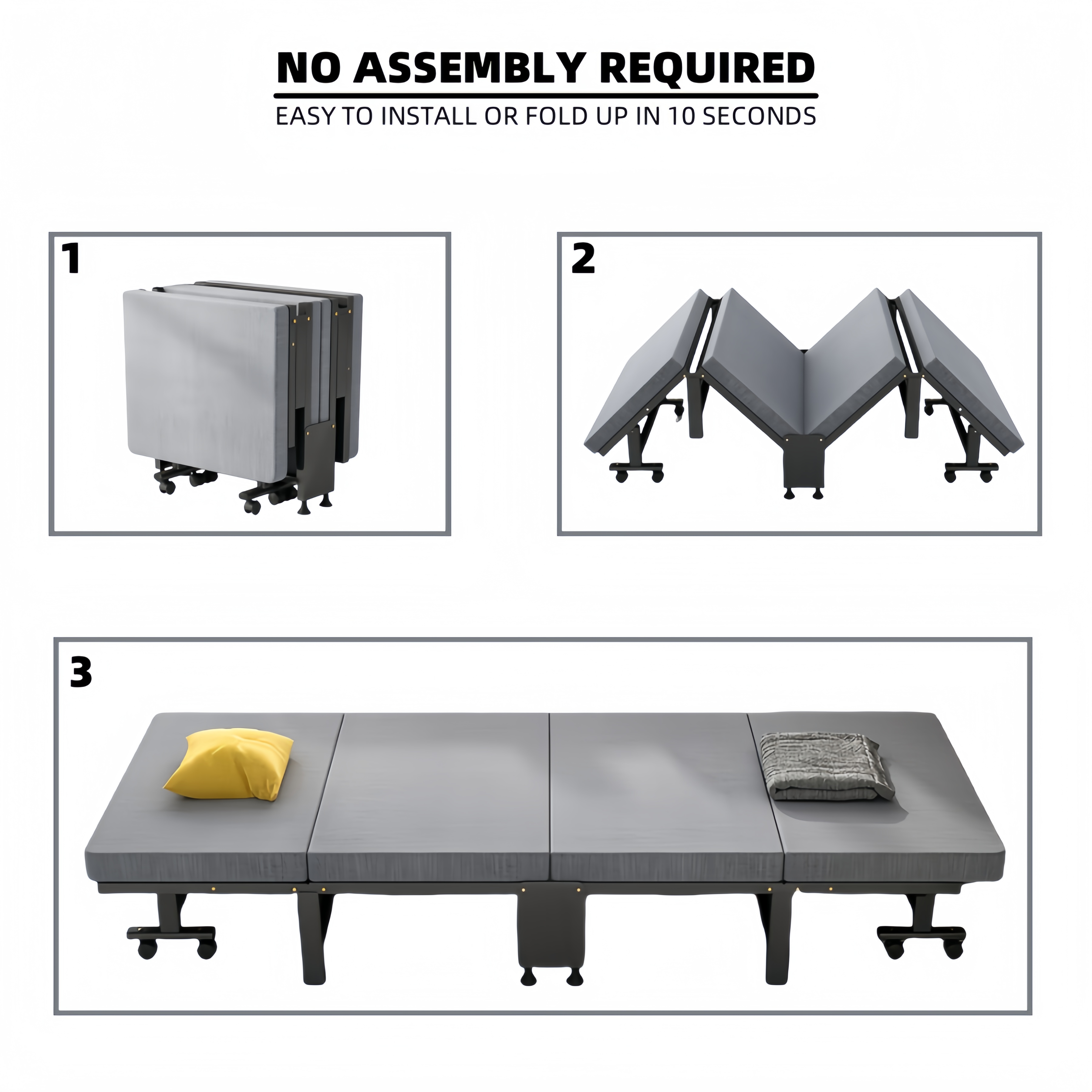 1 Dust Cover for a Folding Bed - огляд і ціна Office Tech
