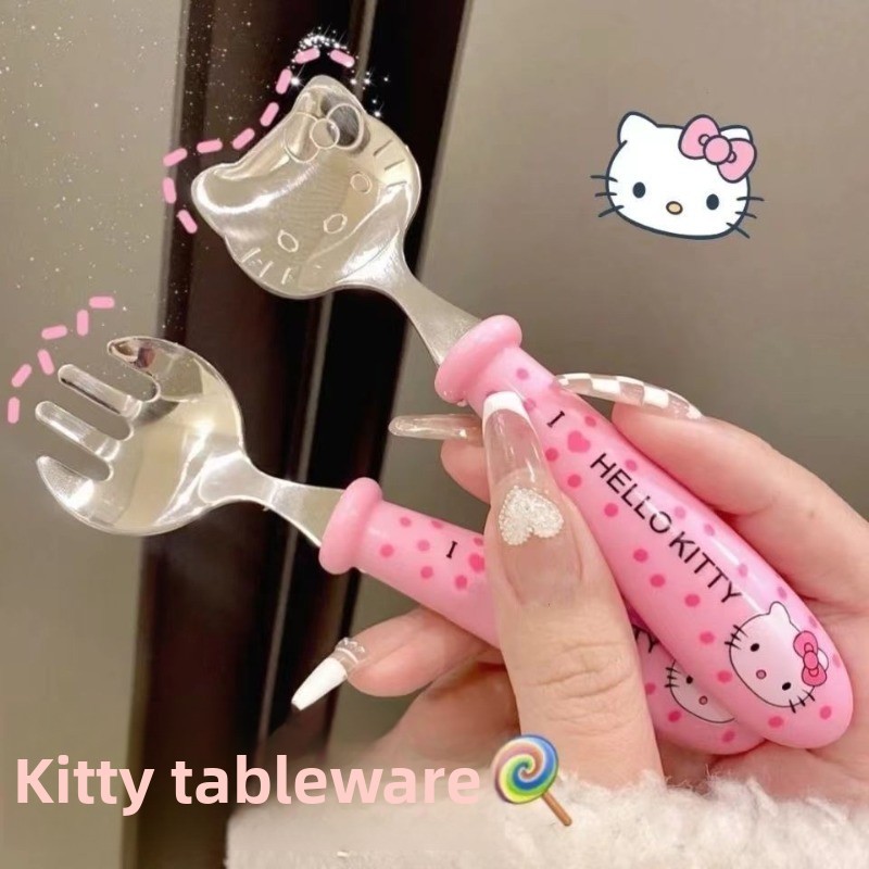 Cute cartoon Hello Kitty spoon - огляд і ціна Office Tech