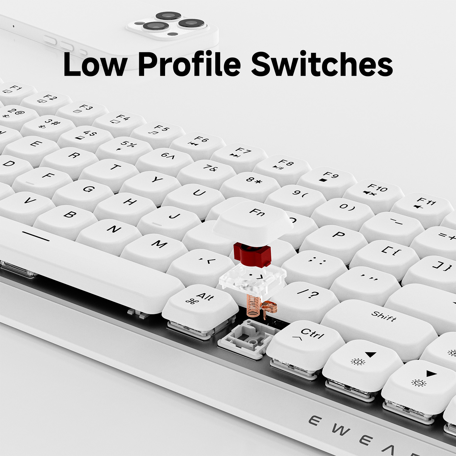 EWEADN 84 Keys Tri-Mode Low Pr - огляд і ціна Office Tech
