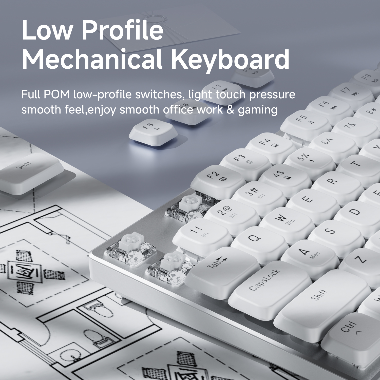 EWEADN Wireless Low-Profile Me - огляд і ціна Office Tech